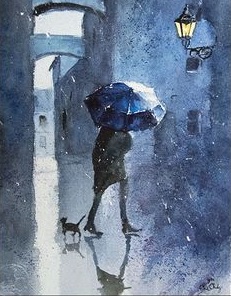 blue-umbrella